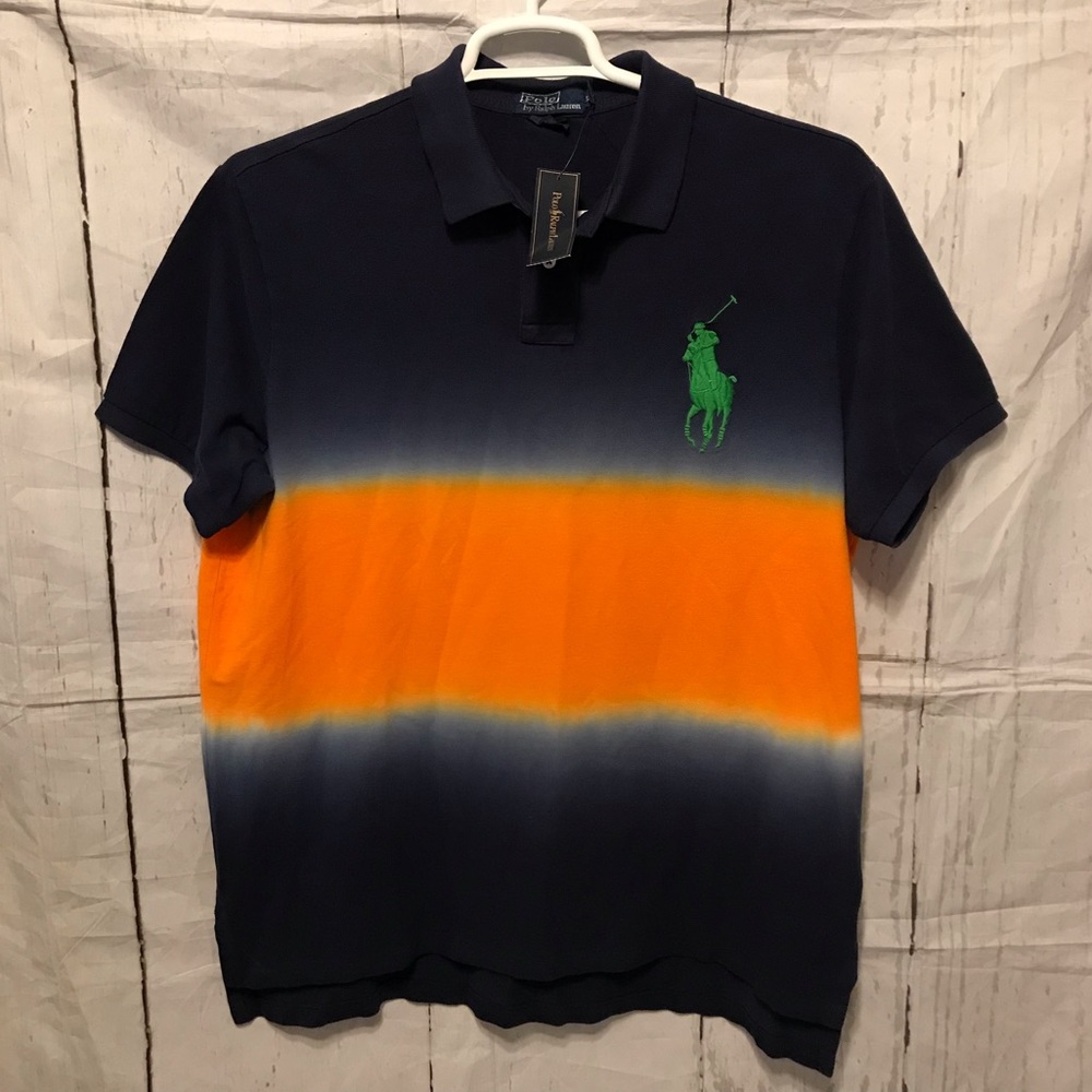 Ralph Lauren Polo XL Big Pony Tie Dye mens shirt